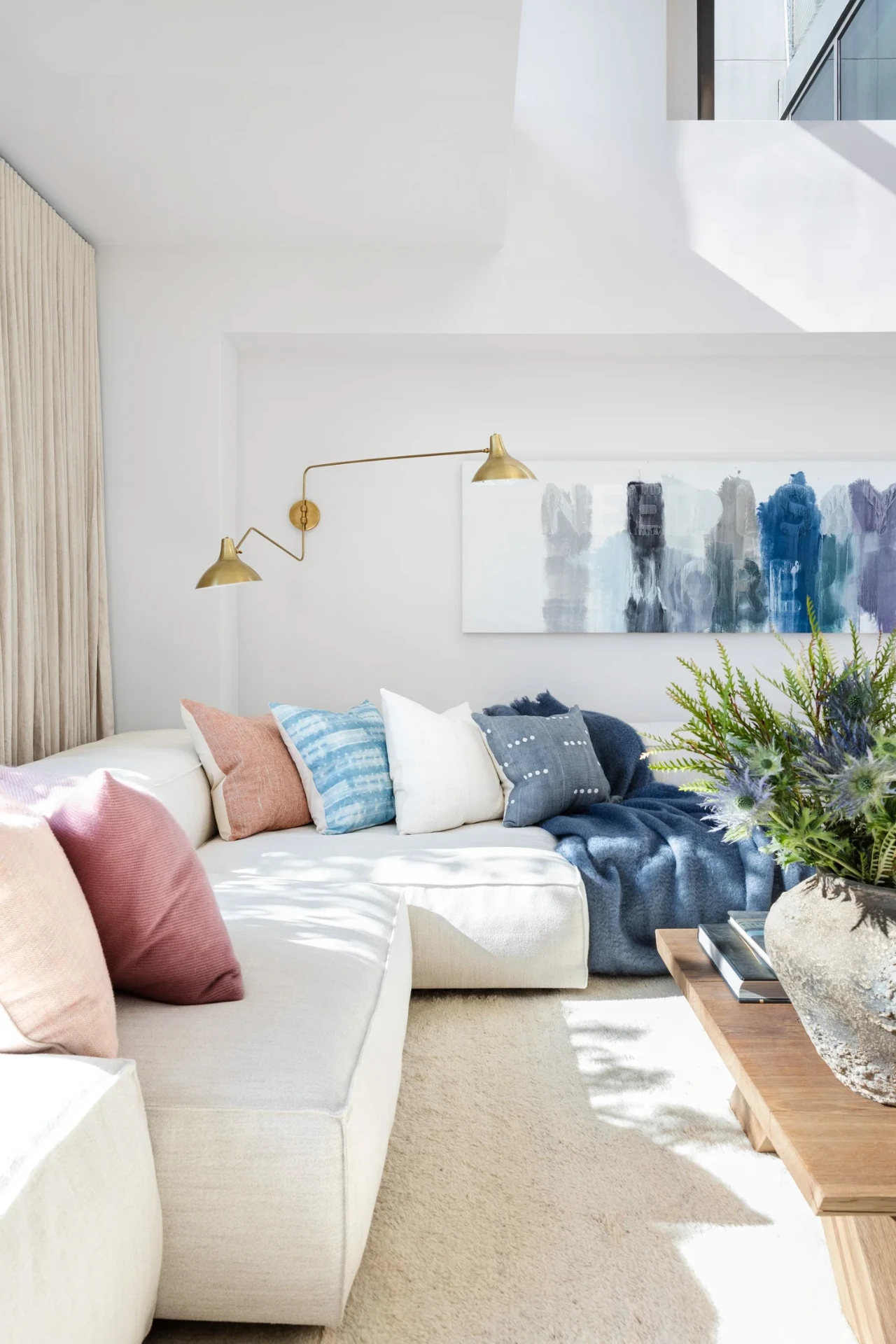 DUMBO Loft — Sunlit Sectional