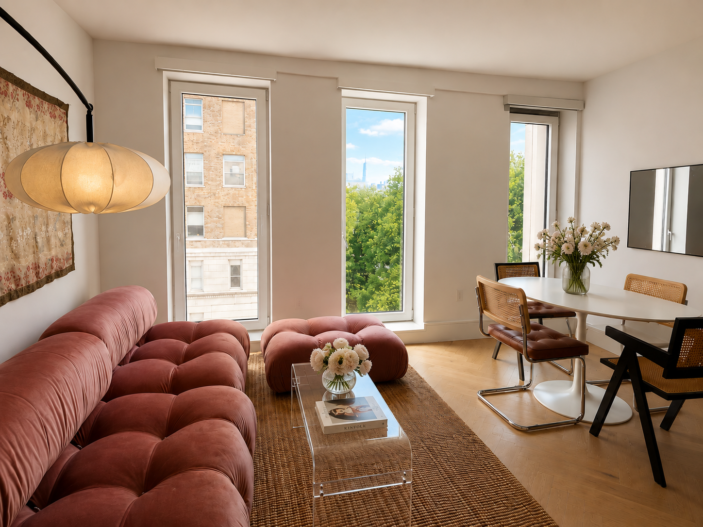Gramercy Flat — Living & Dining